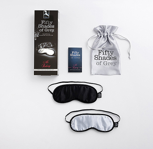 Fifty Shades of Grey No Peeking Soft Twin Blindfold Set - Image 3