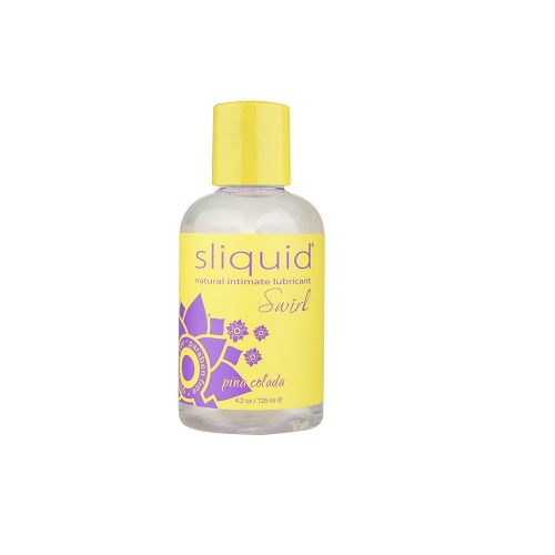 Sliquid Naturals Swirl Flavoured Lubricants Pina Colada 125ml - Image 2