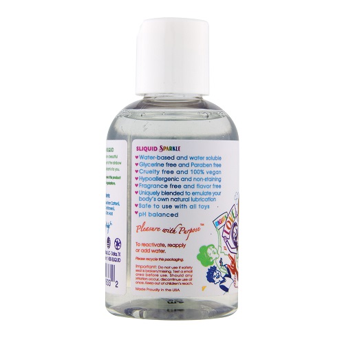 Sliquid Sparkle H20 Waterbased Lubricant-125ml - Image 4