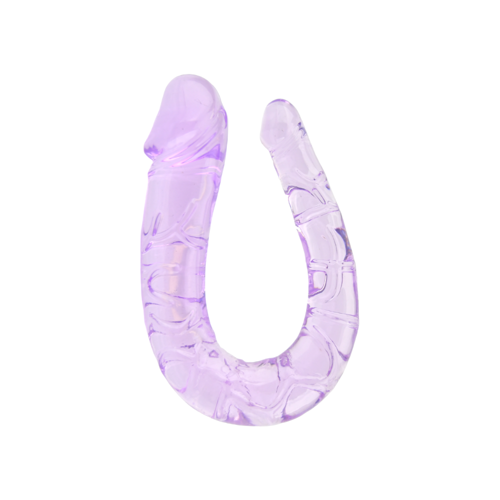 Loving Joy Double Mini Dildo Purple - Image 2
