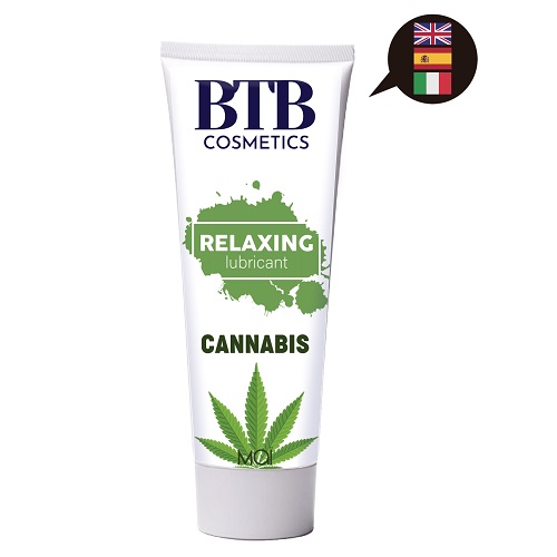 BTB Water Based Cannabis Lubricant 100ml - Image 5