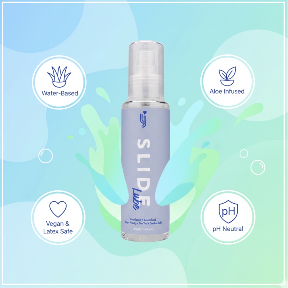 Loving Joy Slide Water Based Aloe Infused Lubricant 100ml - Image 13