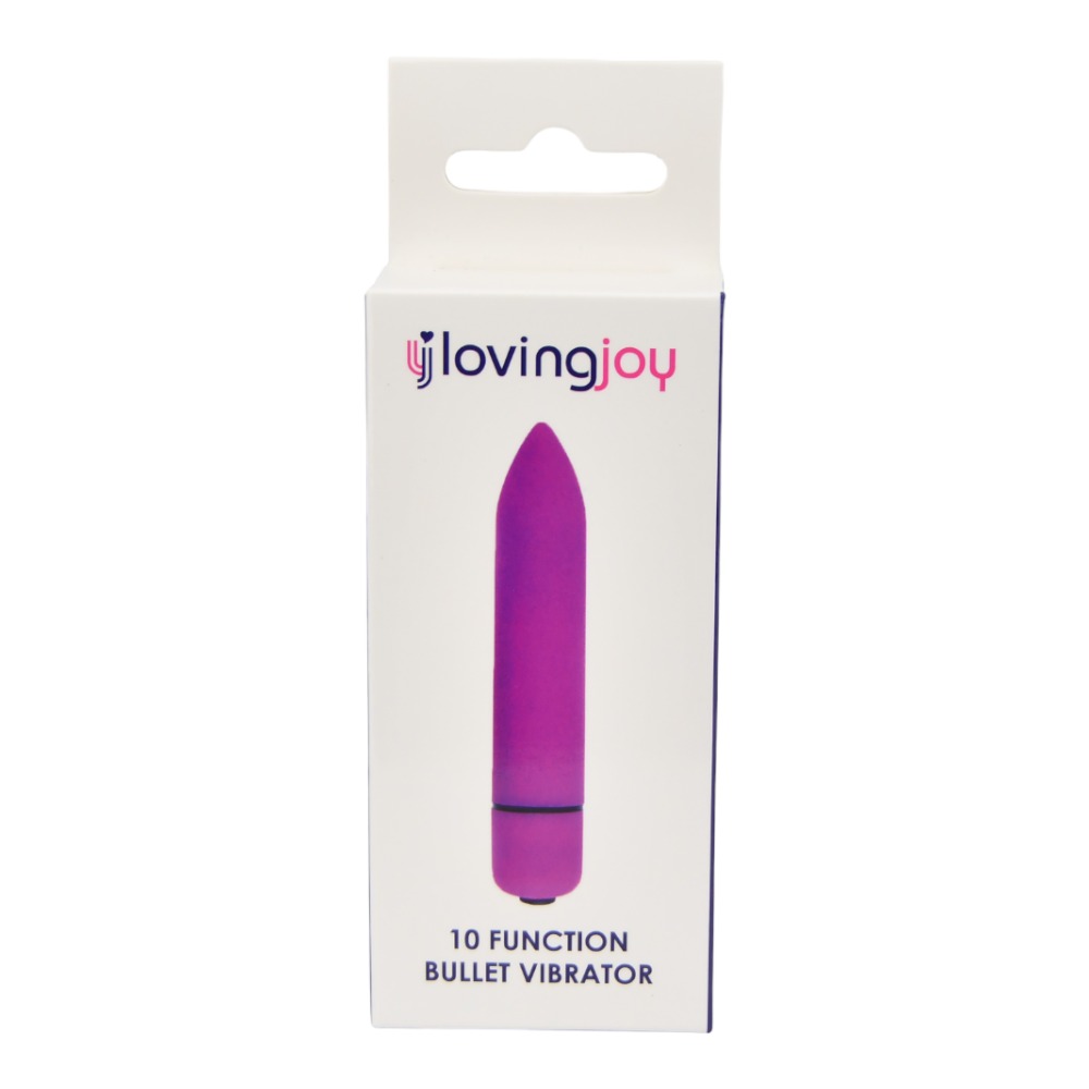 Loving Joy 10 Function Purple Bullet Vibrator - Image 5