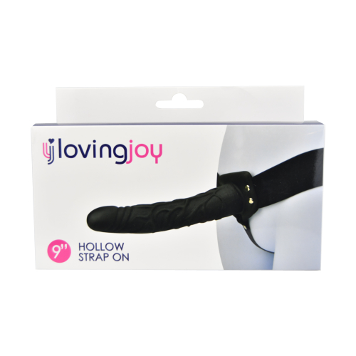 Loving Joy 9 Inch Hollow Strap On - Image 8