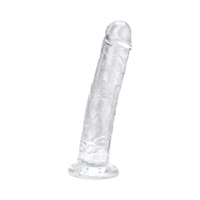 Alternative view of Loving Joy 8.5 Inch Suction Cup Dildo Clear