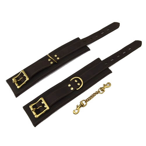 BOUND Nubuck Leather Wrist Restraints - Image 3