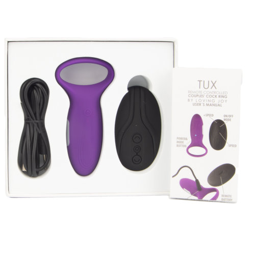 Loving Joy TUX Remote Control Couples Cock Ring - Image 8