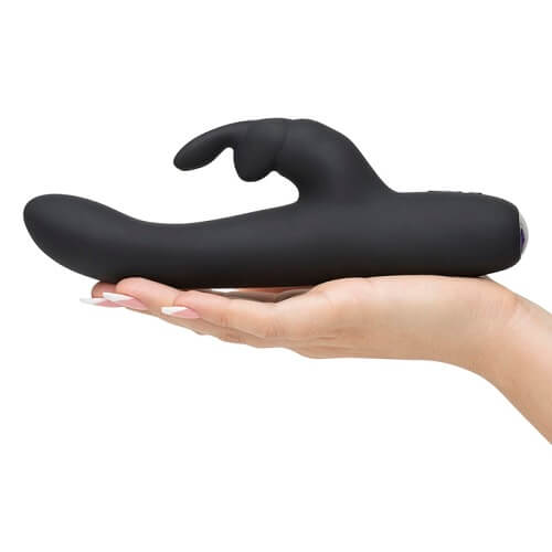 Fifty Shades of Grey Greedy Girl Rechargeable Slimline Rabbit Vibrator - Image 4