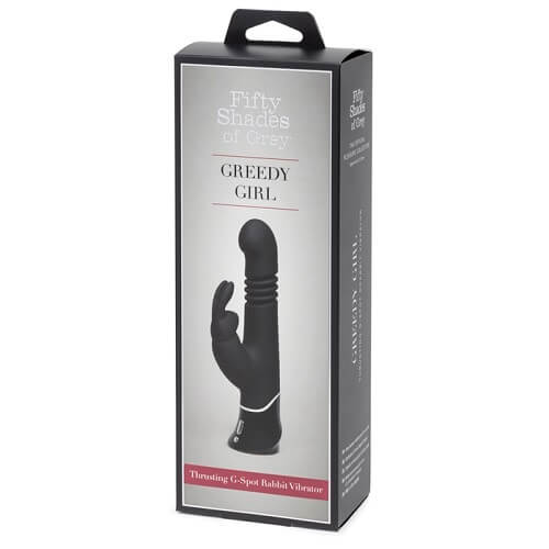 Fifty Shades of Grey Greedy Girl Rechargeable Thrusting G-Spot Rabbit Vibrator - Image 6