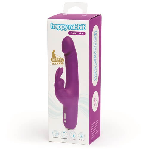 Happy Rabbit Slimline Realistic Rabbit Vibrator - Image 7