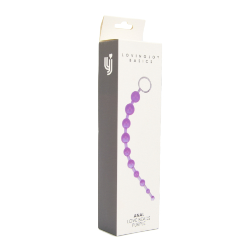 Loving Joy Anal Love Beads Purple - Image 4