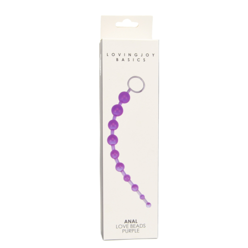 Loving Joy Anal Love Beads Purple - Image 3