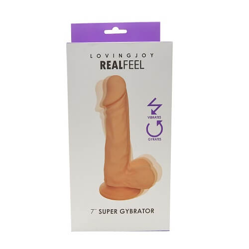 Loving Joy Super Gybrator 7 inch Rotating and Vibrating Dildo - Image 6