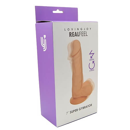 Loving Joy Super Gybrator 7 inch Rotating and Vibrating Dildo - Image 5