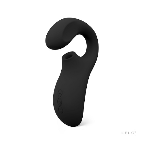 LELO Enigma Dual Stimulation Sonic Massager Black - Image 3