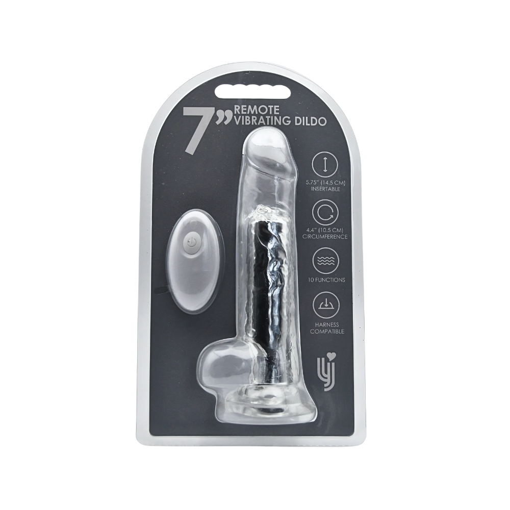 Loving Joy 7 Inch Remote Vibrating Dildo - Image 10