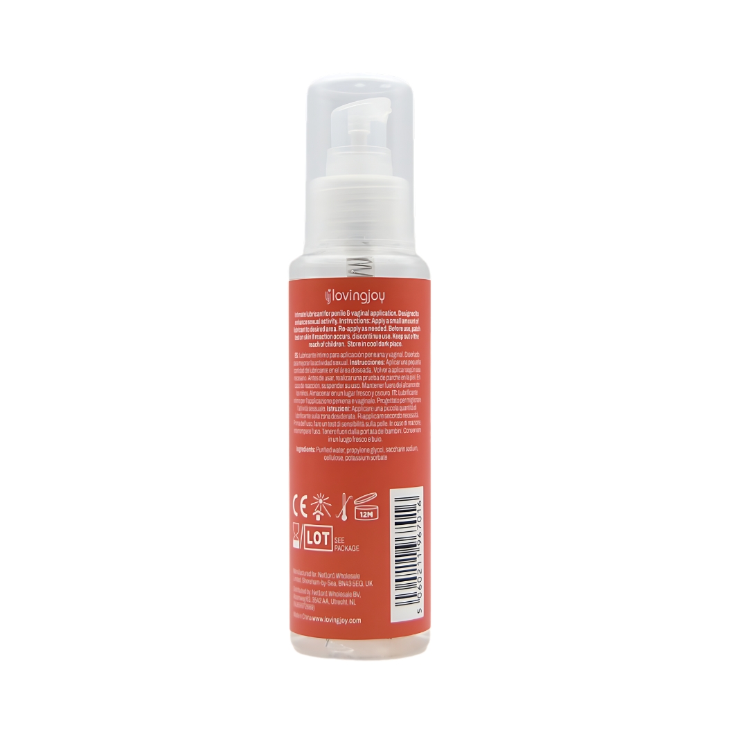 Loving Joy Strawberry Flavoured Lubricant 100ml - Image 8