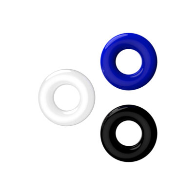 Alternative view of JoyRings Doughnut Cock Rings (3 Pack)