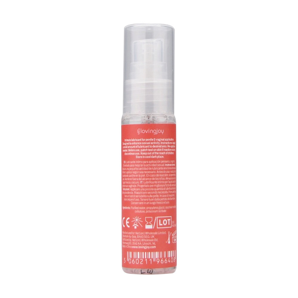 Loving Joy Strawberry Flavoured Lubricant 30ml - Image 6