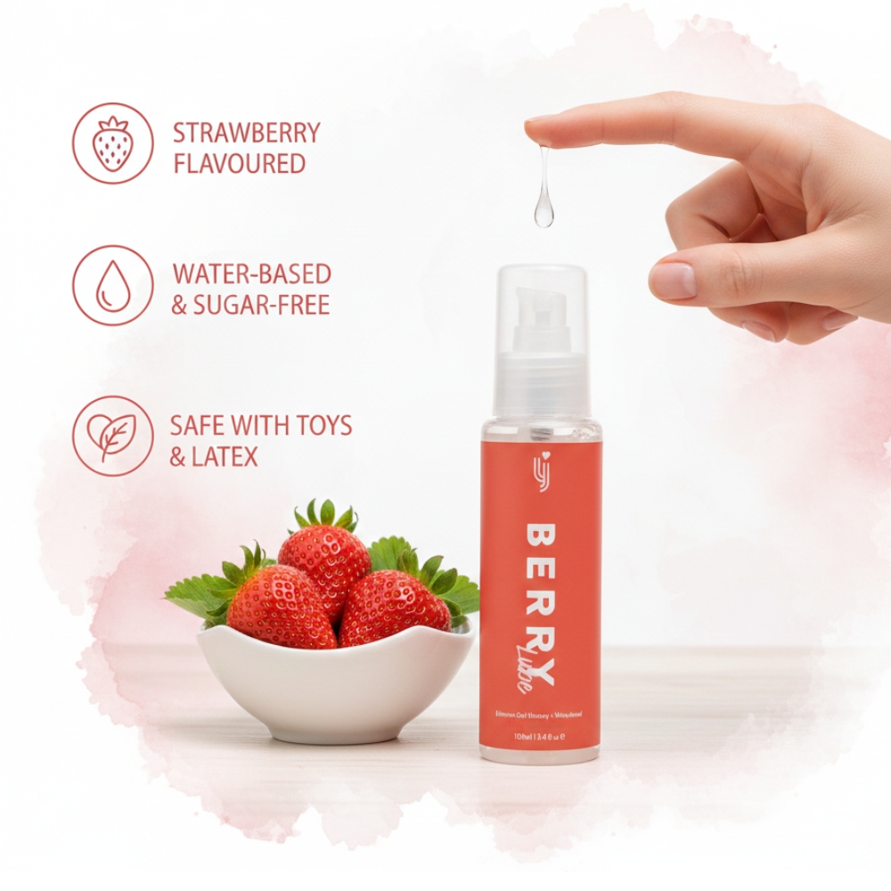 Loving Joy Strawberry Flavoured Lubricant 100ml - Image 9