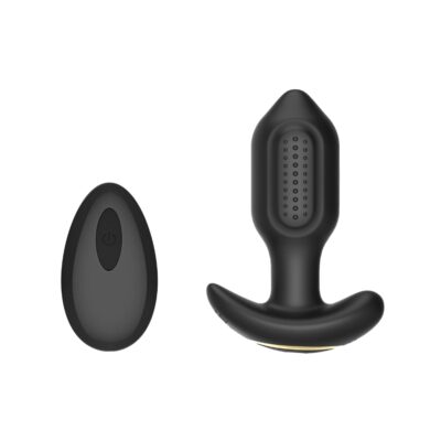 Alternative view of Toosh Remote Controlled Silicone Vibrating Butt Plug