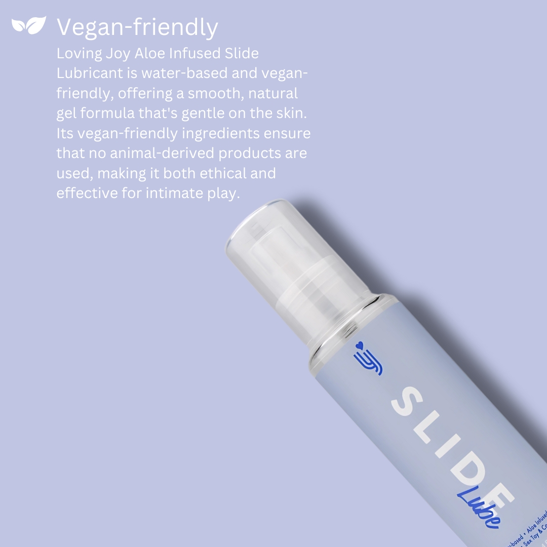 Loving Joy Slide Water Based Aloe Infused Lubricant 100ml - Image 17