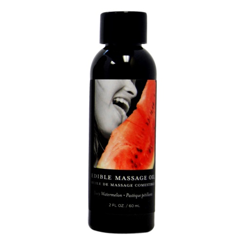 Earthly Body Edible Massage Oil 2oz - Image 5