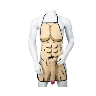 Naughty Apron with Penis Attachment