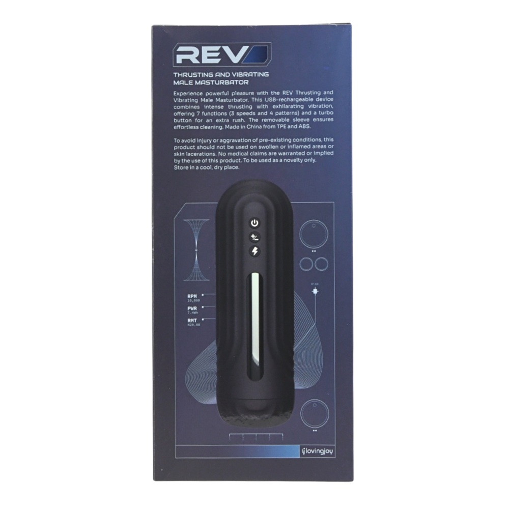 Rev Thrusting and Vibrating Male Masturbator - Image 13