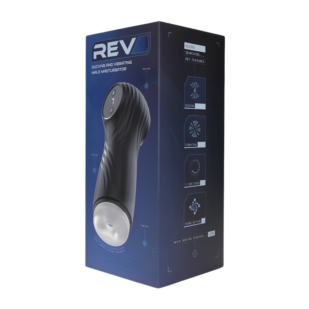 Rev Sucking and Vibrating Male Masturbator - Image 9