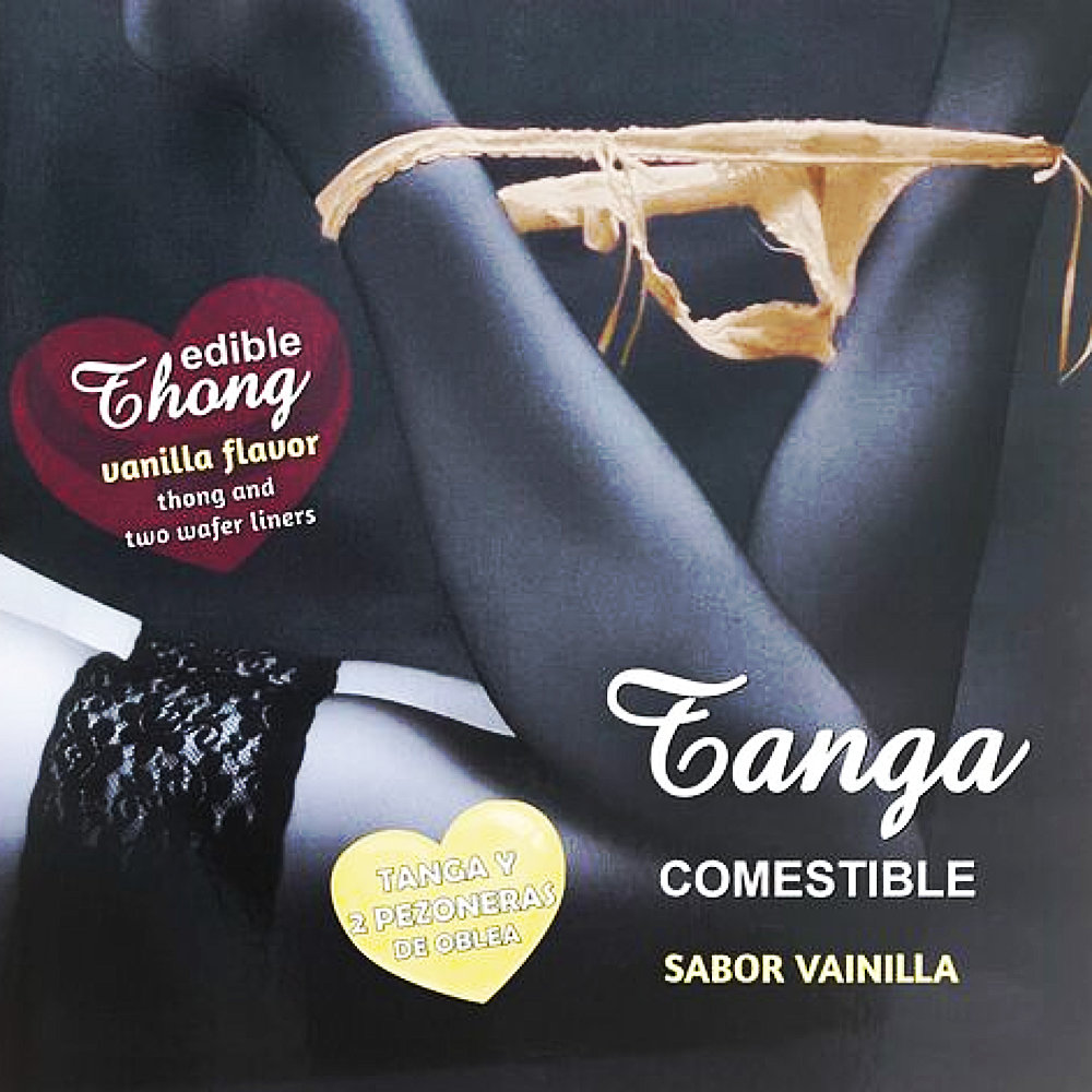 Edible Wafer Thong for Women Vanilla Flavour