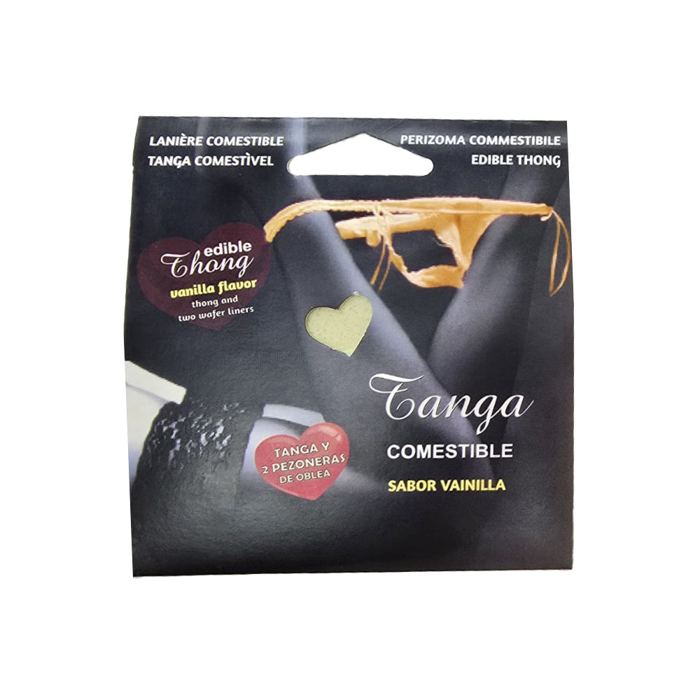 Edible Wafer Thong for Women Vanilla Flavour - Image 2