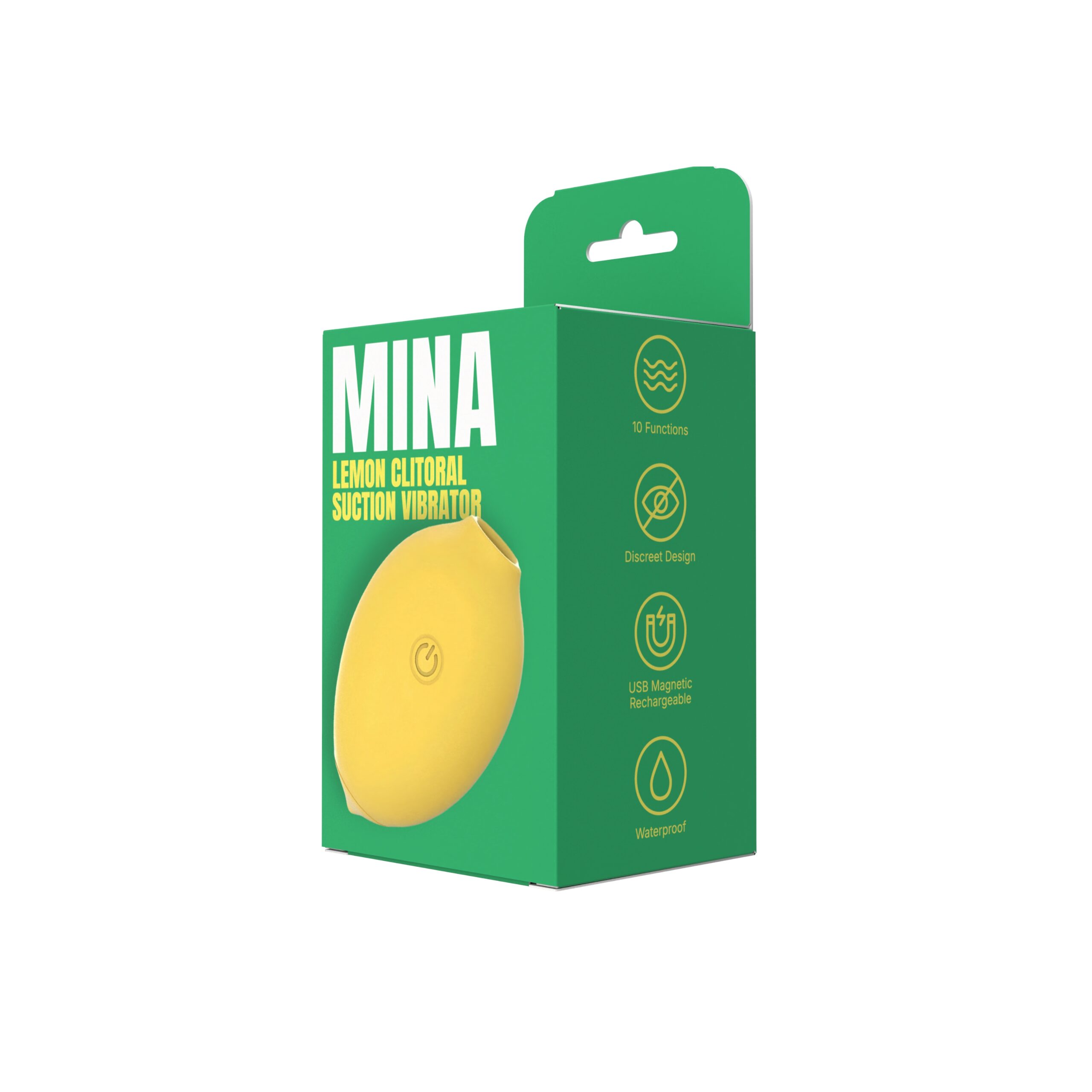 Mina Lemon Clitoral Suction Vibrator - Image 10