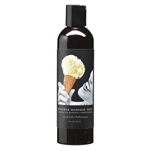 Earthly Body Edible Massage Oil 8oz - Image 4