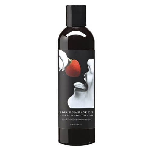 Earthly Body Edible Massage Oil 8oz - Image 8