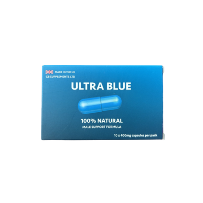 Ultra Blue Male Support 10 Capsule Pack