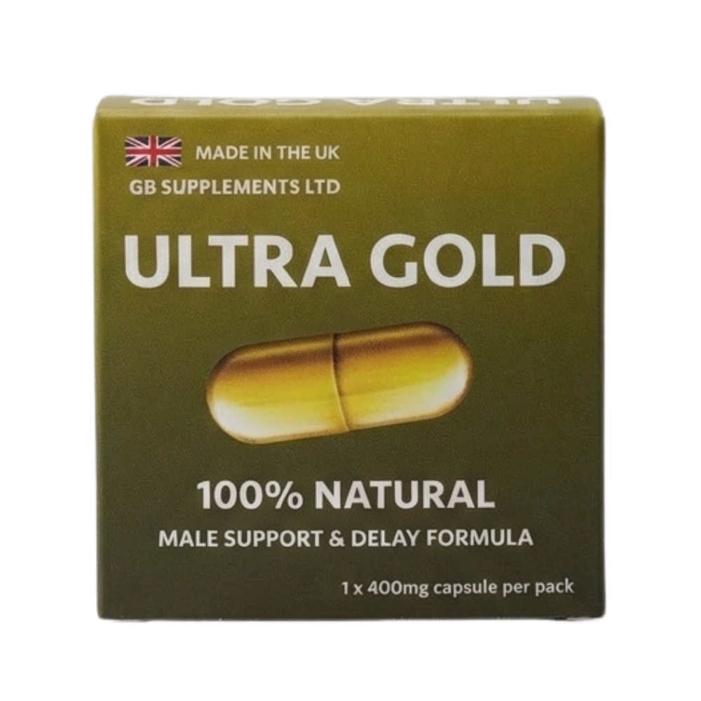 Ultra Gold Male Support and Delay 1 Capsule Pack