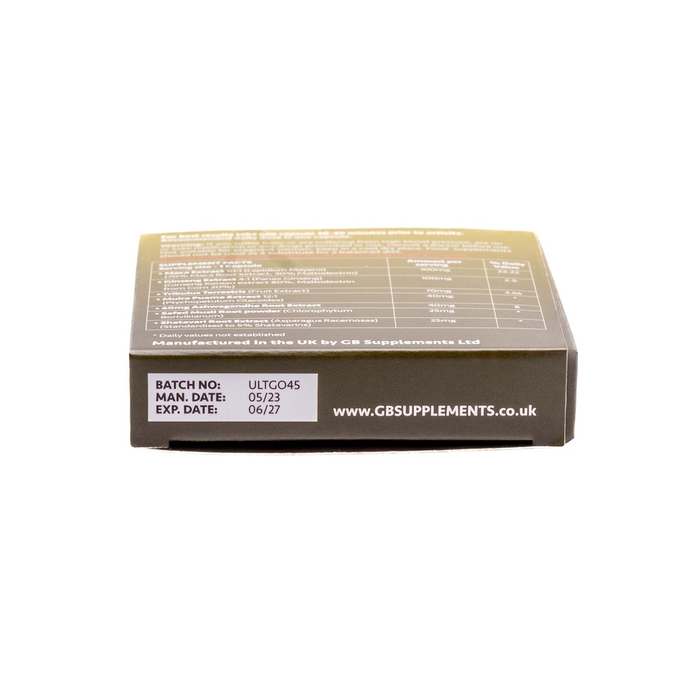 Ultra Gold Male Support and Delay 1 Capsule Pack - Image 4