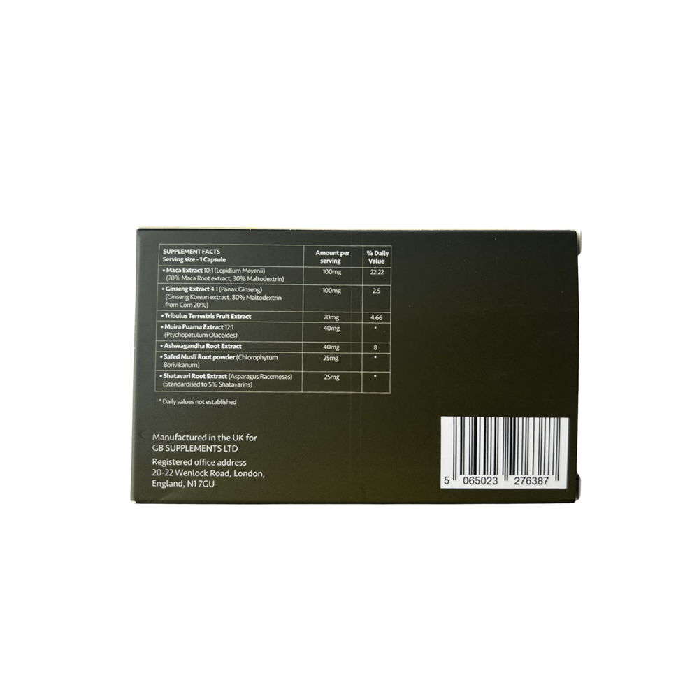Ultra Gold Male Support and Delay 10 Capsule Pack - Image 4