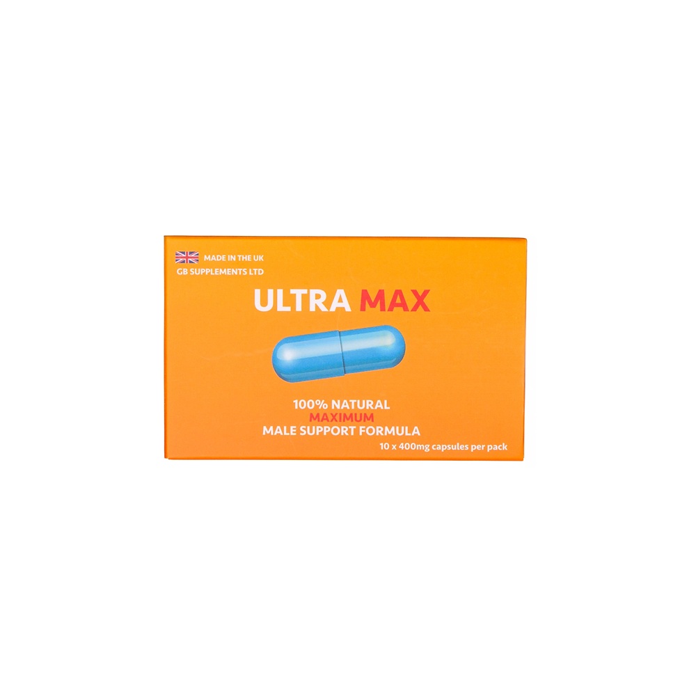 Ultra Max Male Support 10 Capsule Pack