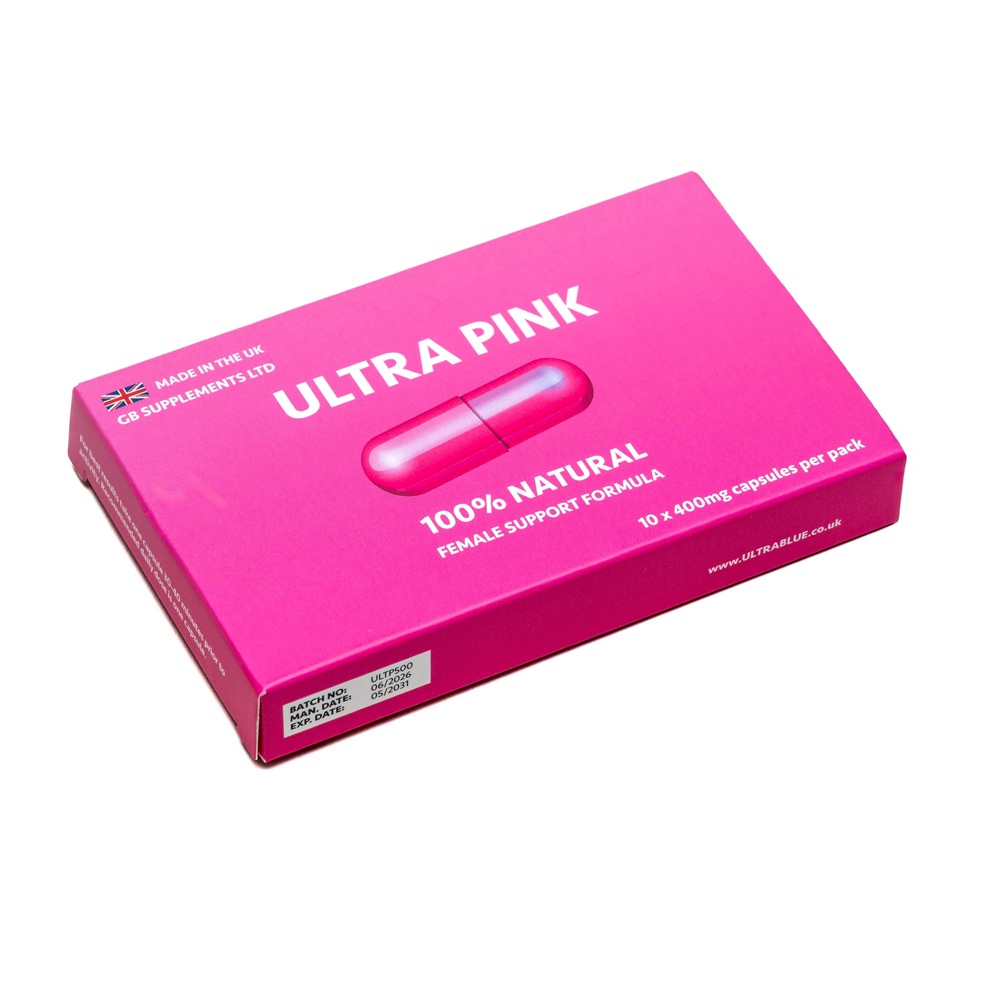 Ultra Pink Female Support 10 Capsule Pack - Image 3