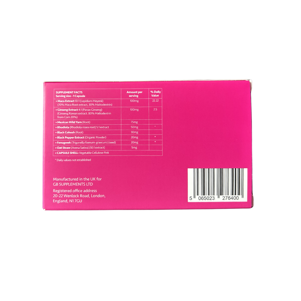 Ultra Pink Female Support 10 Capsule Pack - Image 4