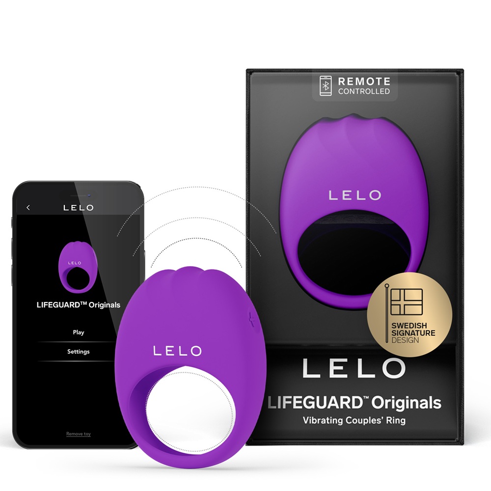 Lelo Originals LIFEGUARD Vibrating Cock Ring
