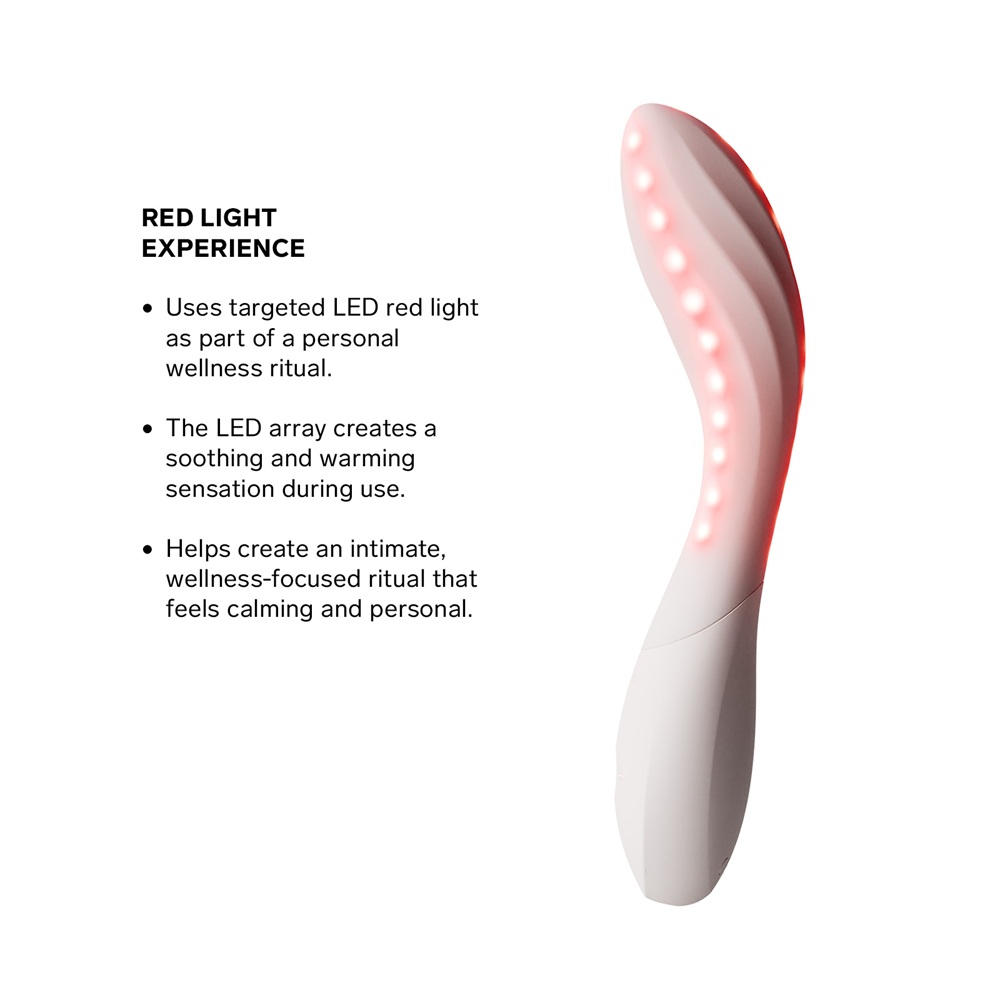 LELO Mona Spectra Red LED Light G-Spot Vibrator - Image 11
