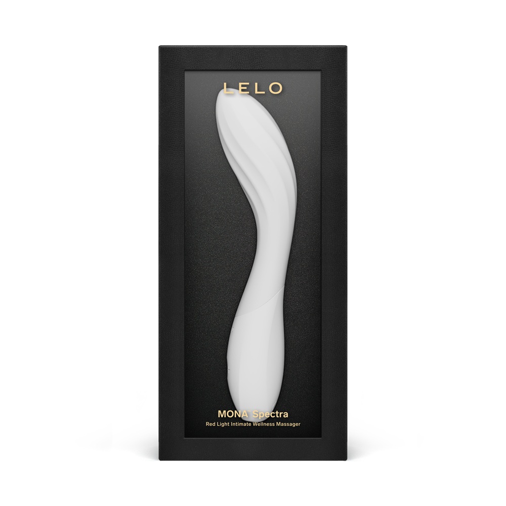LELO Mona Spectra Red LED Light G-Spot Vibrator - Image 7